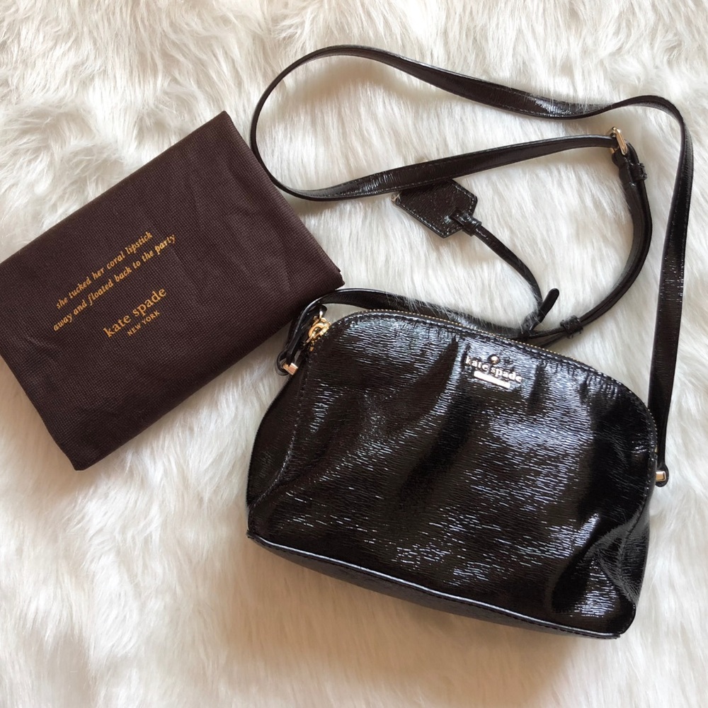 Kate Spade Patent Leather Crossbody Bag
